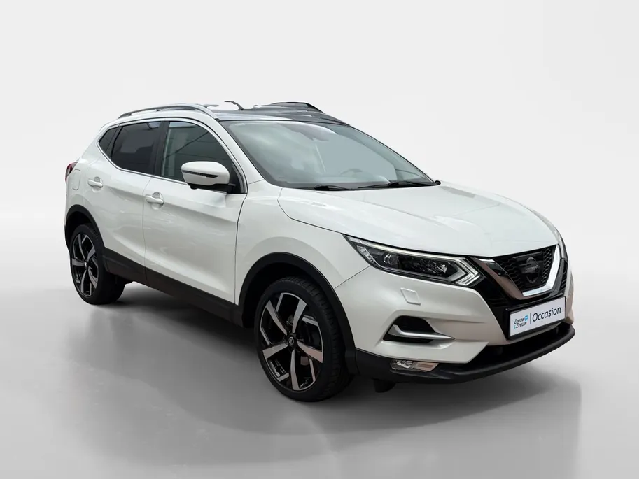 Nissan QASHQAI 1.2 Tekna + | Zeer compleet | Panoramadak | 360 graden camera | Lederen bekleding | BOSE audio | 12 maanden BOVAG garantie |