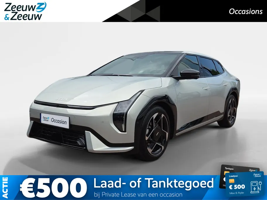 Kia EV4 GT-PlusLine 81.4 kWh Meest luxe uitvoering | 204 PK | Metallic lak | Fabrieksgarantie t/m 6-9-2032 + 3x 1 jaar*| NAP