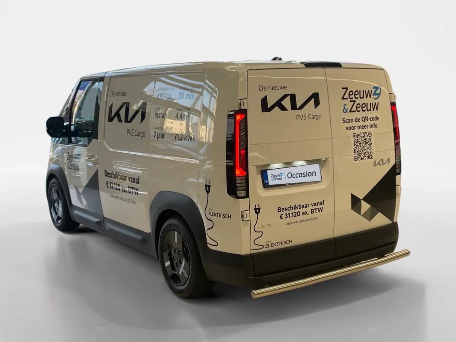 Kia PV5 L2H1 Plus 51.5 kWh | Cruise Control | Climate Control | Navigatie | Camera | Bull Bar Achterzijde |