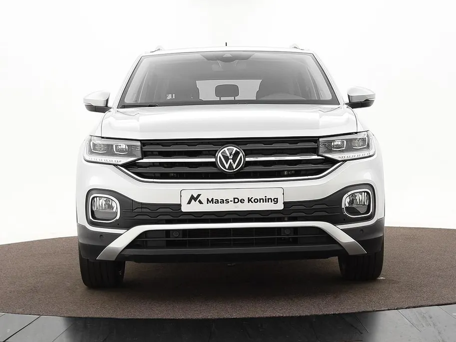 Volkswagen T-Cross 1.0 TSI 110pk DSG Style · Camera · Dodehoeksensor · Keyless · Stoelverwarming · ACC · 18'Velgen ·