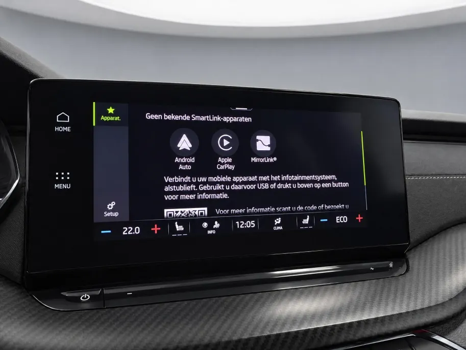 Škoda Octavia Combi 1.4 TSI 245pk DSG RS iV PHEV Business · SOH 94,5% · Camera · Wegklapbare Trekhaak · Elek. Voorstoelen · Stoelverwarming V+A · 19'' Inch · Apple/Android Car Play ·