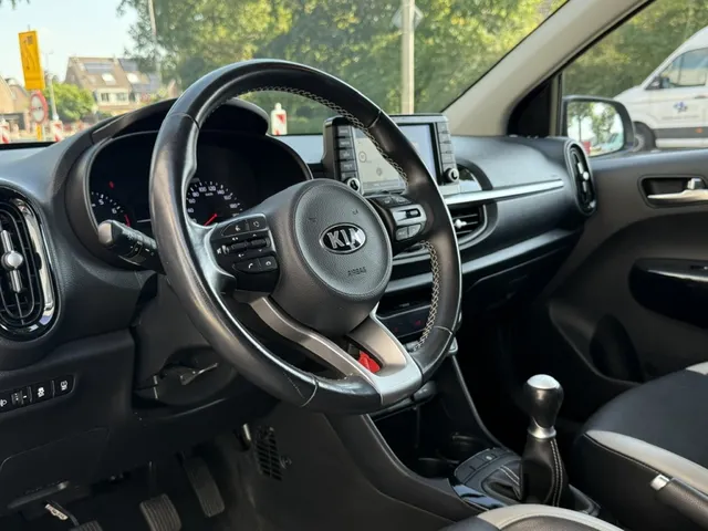 Kia Picanto 1.0 Design Edition | Navigatie | Camera | Leer | Apple CarPlay | Android Auto | Cruise Control