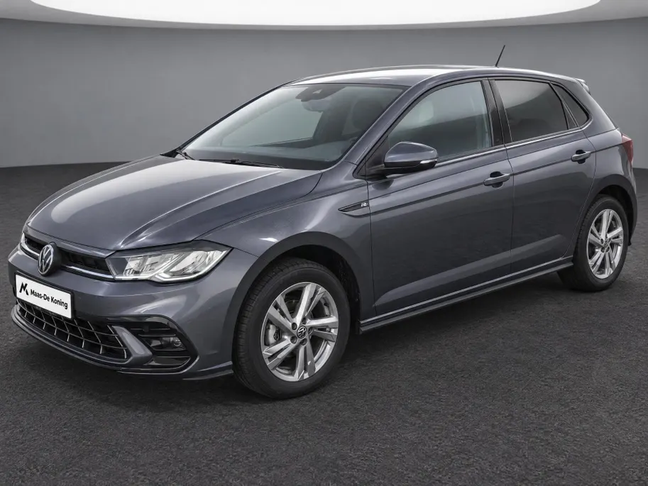 Volkswagen Polo 1.0TSI/95PK R-Line · Apple/Android Car Play · Camera + Parkeersensoren · Cruise control adaptief · Clima ·  Garantie t/m 27-06-2028 100000km.