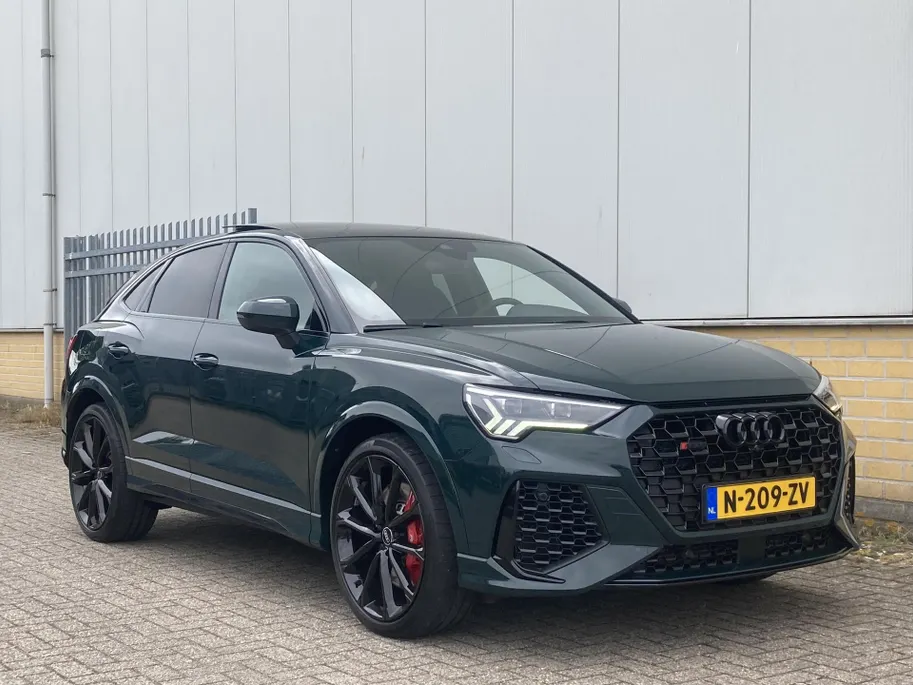Audi RSQ3 Sportback RSQ3 2.5 TFSI Quattro 400 pk Individual Green Audi Drive Select - Panoramadak - B&O Premium Audio  Elektrisch wegklapbare trekhaak
