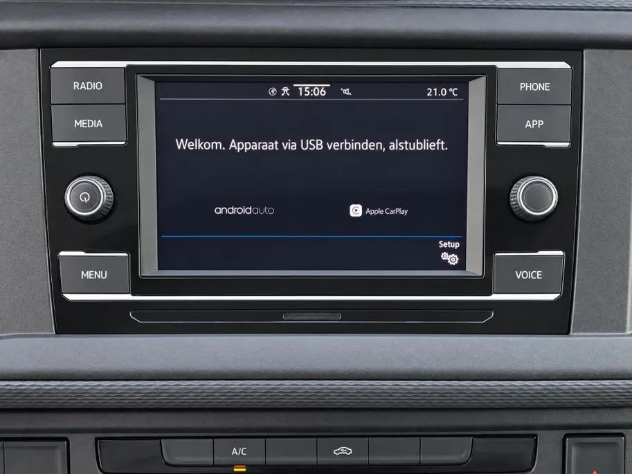 Volkswagen Bedrijfswagens Transporter 2.0TDi 150pk DSG L2 · Achteruitrijcamera · bijrijdersbank · automaat · Apple Carplay / Android Auto ·