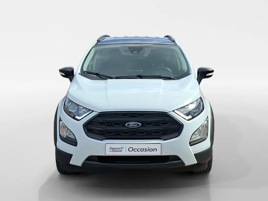 Ford EcoSport 1.0 EcoBoost Active | Stoel- stuur en voorruitverwarming | Contrasterend dak | Hoge instap | 17inch lichtmetalen velgen