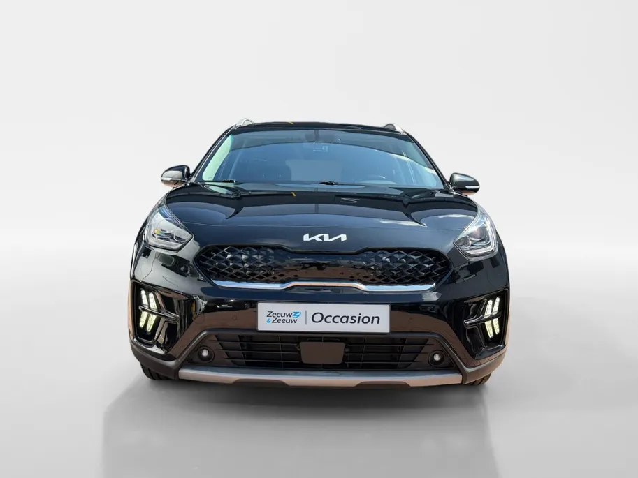 Kia Niro 1.6 GDi Hybrid DynamicPlusLine | Zeer nette auto| Trekhaak | Dealer onderhouden | Lederen bekleding | Navigatie | Apple CarPlay & Android Auto |