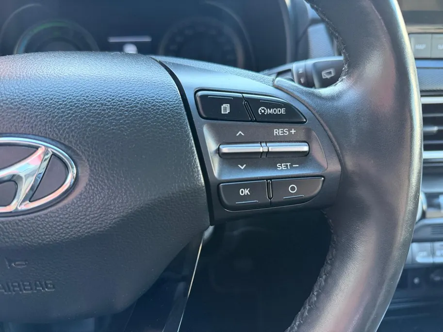 Hyundai Kona 1.6 GDI HEV Premium 105PK AUTOMAAT | Navigatie | Trekhaak| Two Tone| Climate Control| Stuur verwarming| Stoel verwarming|