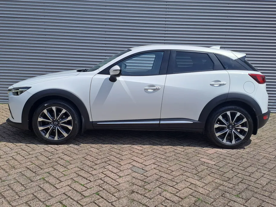 Mazda CX-3 2.0 SkyActiv-G 150 GT-M 4WD | 4WD | Half Leer | Automaat | Trekhaak | Stoel Verw. | Navi | Camera | Dodehoek detector |  Bose | Cruise control adaptief | Head-up display