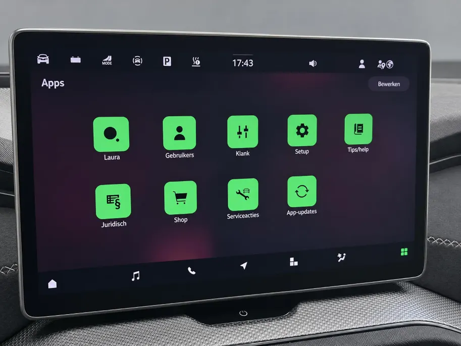 Škoda Kodiaq 1.5 TSI 204pk DSG PHEV Sportline Business · Panoramadak · Wegklapbare Trekhaak · Camera · Stoelverwarming · Eek. Voorstoel · 19'' Inch · Garantie t/m 01-07-2030 of 100.000km