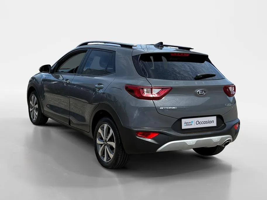 Kia Stonic 1.0 T-GDi MHEV DynamicPlusLine Dealer onderhouden | Navi | Climate control | Keyless entry | Fabrieksgarantie t/m 25-2-2028  +3x 1 jaar* | NAP