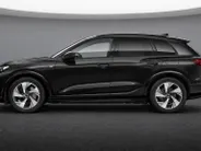 Audi Q6 e-tron S edition 83 kWh 252 PK · Trekhaak elek. wegklapbaar · Optiekpakket zwart · Zwart lederen S-line bekleding