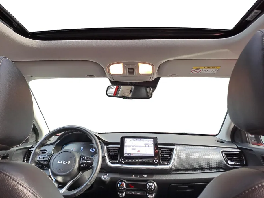 Kia Stonic 1.0 T-GDi MHEV GT-PlusLine 1e Eigenaar | Meest luxe uitvoering | Schuif-/kanteldak | Metallic lak | Cruise Control | camera | Carplay | Fabrieksgarantie | NAP