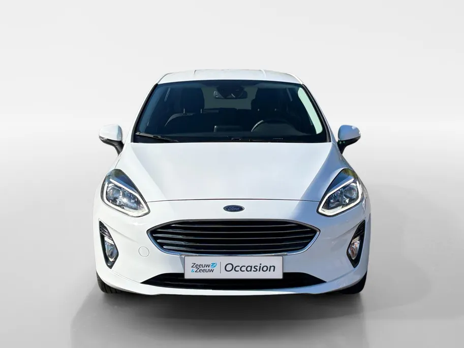 Ford Fiesta 1.0 EcoBoost Titanium | 1e Eigenaar | NL-Auto | Trekhaak | Climate Control | Parkeersensoren | Cruise Control | Lichtmetalen velgen |
