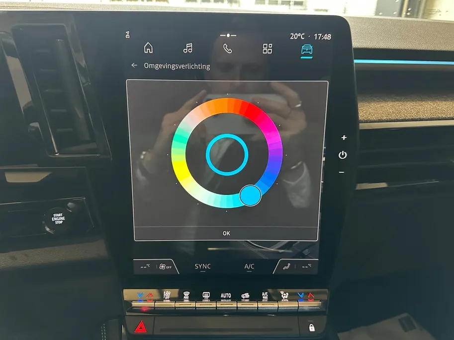 Renault Espace 200PK E-Tech full hybrid techno 7p. Automaat | 1ste Eigenaar | Trekhaak | All-Seasonbanden | Apple Carplay/Android Auto | Cruise Control | Digitale Cockpit | Climate Control | Parkeersensoren | 12 Maanden BOVAG Garantie
