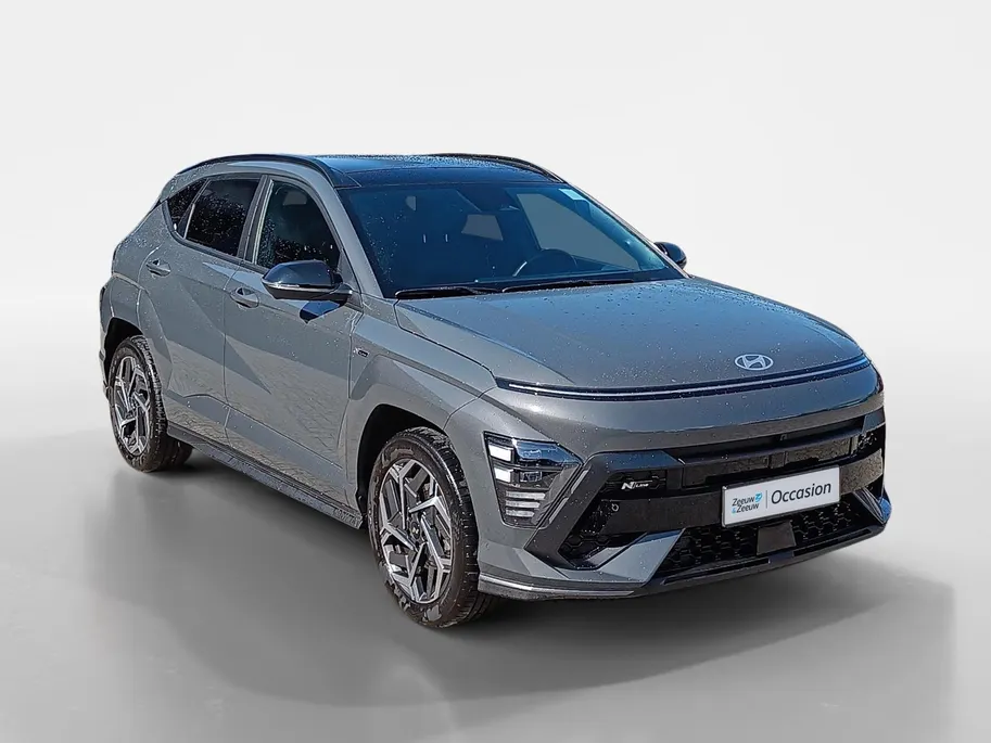 Hyundai Kona 1.6 GDI HEV N Line Sky | Apple Carplay/Android Auto | Rondom camera | Schuif-/kanteldak