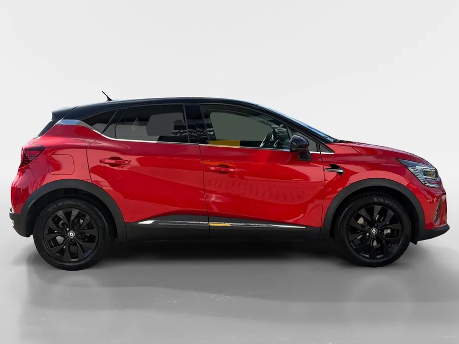 Renault Captur 145PK E-Tech Hybrid Intens Automaat | Trekhaak | All Season Banden | Navi | Camera | Climate Control | Velgens Hoogglans Zwart | Apple CarPlay/Android Auto | Licht & Regen Sensor | Full LED |