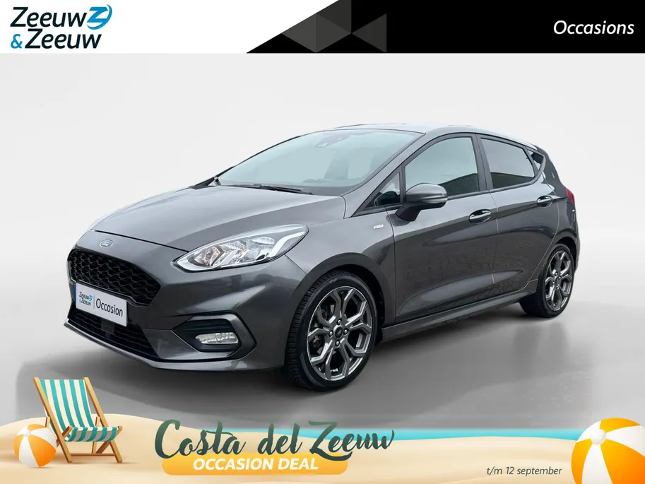Ford Fiesta 1.0 EcoBoost ST-Line | NL auto | Cruise control | Voorruitverwarming | Navigatie | Apple carplay & Android auto | B&O audio | 17' lichtmetalen velgen | Bovag garantie |