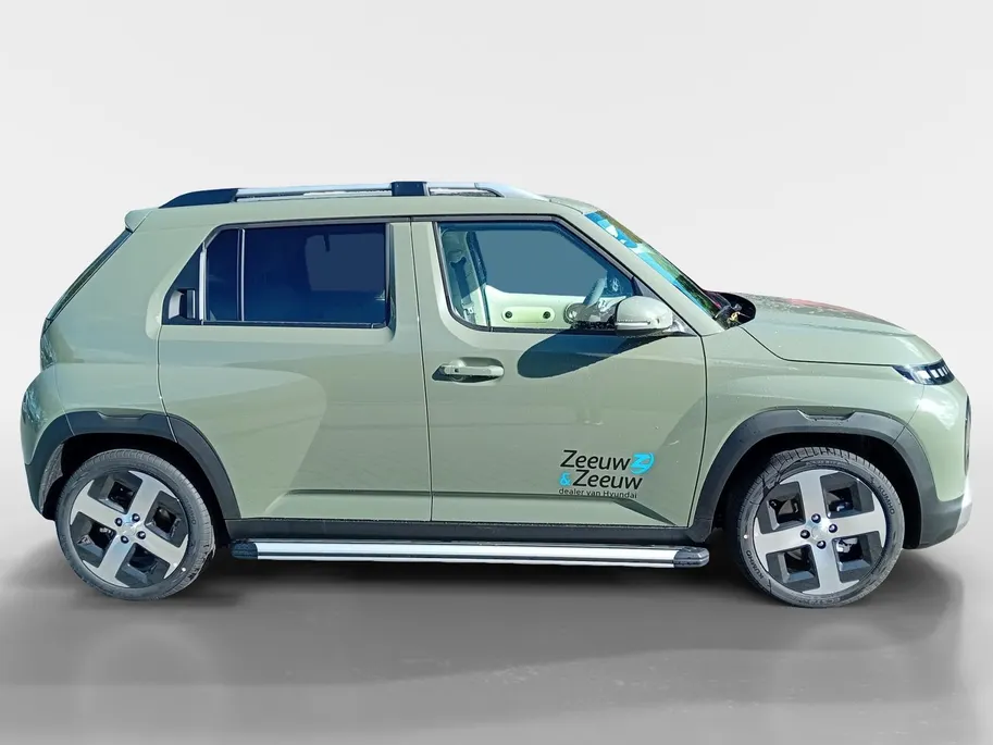 Hyundai Inster Pulse Advanced 42 kWh ''SPECIAL TERREINLOOK '' oa Sidebars, Schuif /kanteldak, NAVI,  etc.!  !!NU incl. DEMOKORTING en resteren fabrieksgarantie!!!  Zeer compleet!