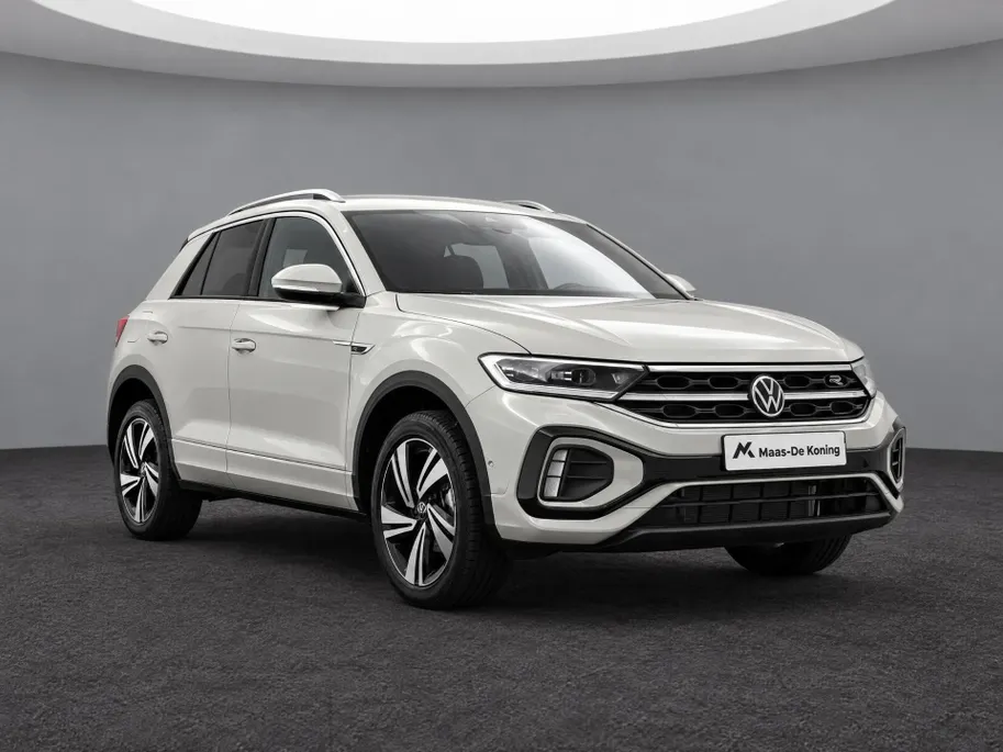Volkswagen T-Roc 1.5 TSI 150pk DSG R-Line · Camera · Keyless · Dodehoeksensor · Stoelverwarming · ACC · Elek. Achterklep · 18'Velgen · Garantie t/m 19-02-2027