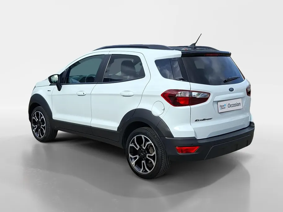Ford EcoSport 1.0 EcoBoost Active | Stoel- stuur en voorruitverwarming | Contrasterend dak | Hoge instap | 17inch lichtmetalen velgen