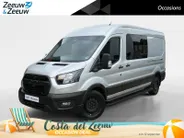 Ford Transit 350 2.0 TDCI L3H2 DC Trend | Dubbele Cabine | Driver Assistance Pack | Winter Pack | Wandbetimmering Hout & Laadvloer Hout |