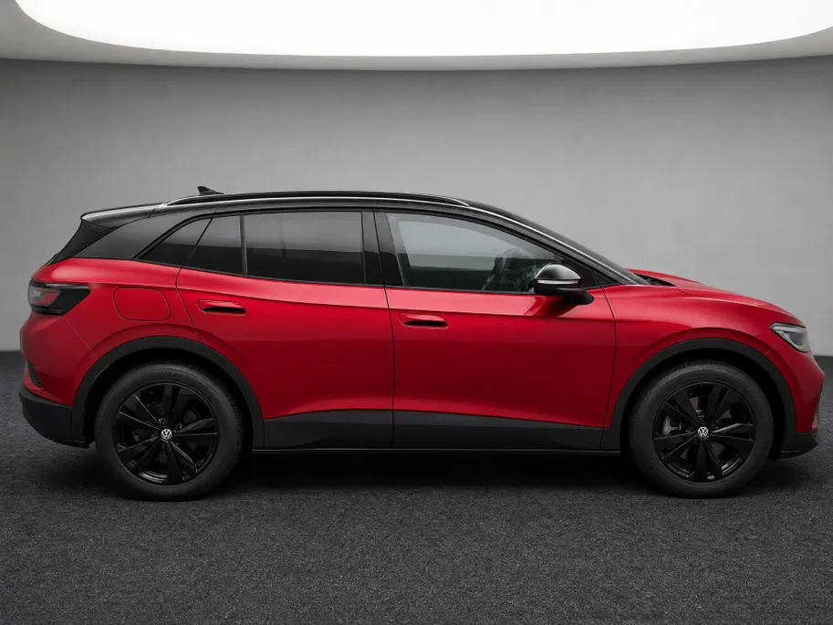 Volkswagen ID.4 Limited Edition 58 kWh accu 190 PK · Achteruitrijcamera · Draadloze telefoonlader · Sfeerverlichting · All- Season banden ·  Lederen bekleding 'Diamond stitching'