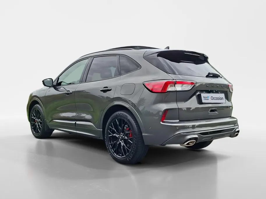 Ford Kuga 2.5 PHEV ST-Line X Black Pack | NL-Auto | 1e Eigenaar | SOH 97% | Dealer onderhouden | Panoramadak | Winterpack | Black Pack | AGR | 20' Lichtmetaal | Adaptive Cruisecontrol | Dodehoekdetectie | B&O Audio | El. Achterklep | El. Trekhaak