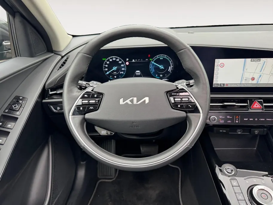 Kia Niro 1.6 GDi Hybrid DynamicPlusLine | Head up display | Elektrische achterklep | Stoel-en stuurverwarming | Lederen bekleding | Schuif/kantel dak | Parkeersensoren v +a