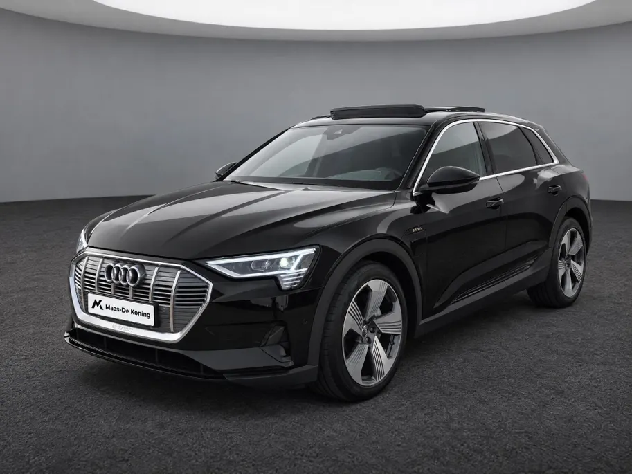 Audi e-tron 55 quattro edition 300kW/408PK 95 kWh · Panoramadak · Trekhaak · Stoelverwarming ·