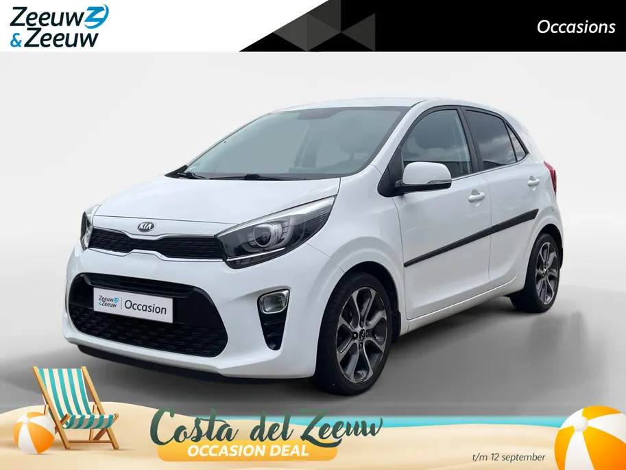 Kia Picanto 1.0 CVVT Design Edition | navigatie | Climate control | Lederen bekleding | Pakeercamera achter | Cruise control
