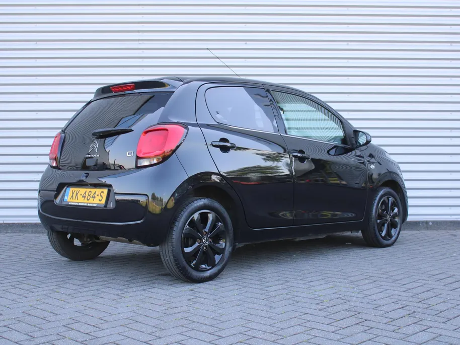 Citroën C1 1.0 VTi Shine | Camera | Clima | Cruise | 15" LM | Apple Carplay/Android Auto | Lichtsensor | Privacy glass |