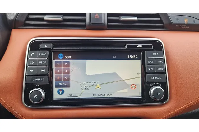 Nissan Micra 0.9 90PK N-Connecta - Interieur Pack Oranje - Navi Pack - Camera