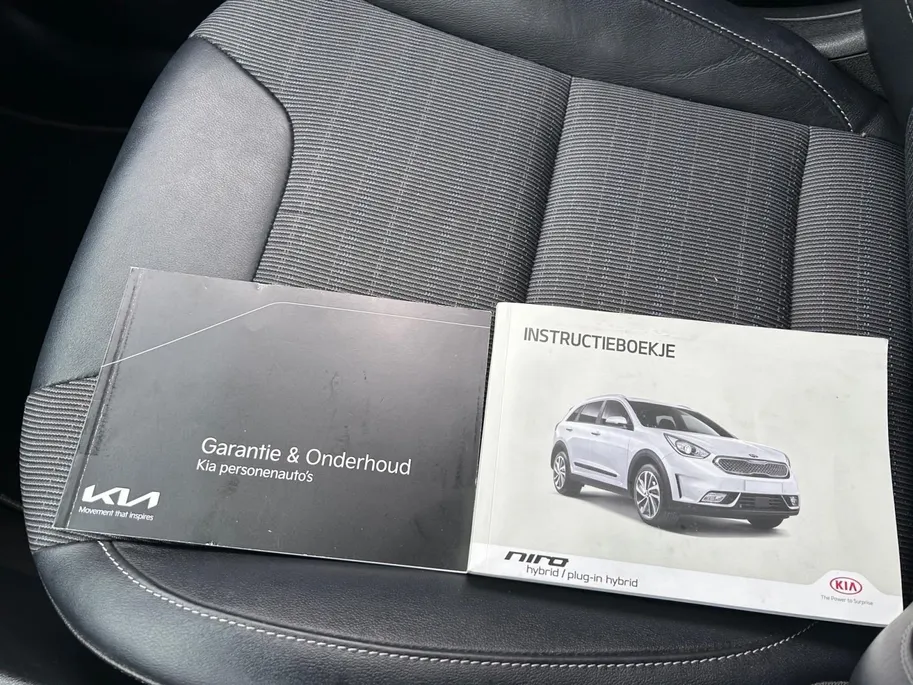 Kia Niro 1.6 GDi Hybrid DynamicLine | Trekhaak Vast + 13-Polige Stekker | All-Seasonbanden | Apple Carplay / Android Auto | Navigatiesysteem | Parkeersensoren + Camera Achter | Cruise Control | Rijstrooksensor + Correctie