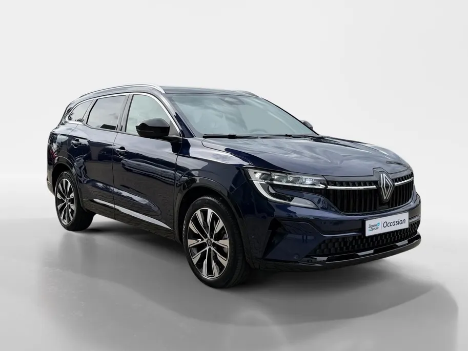 Renault Espace 200PK E-Tech Full Hybrid Techno 7p. Automaat | Google Built-In | Apple Carplay/Android Auto | Vast Glazen Panoramadak | Cruise Control Adaptief | Climate Control | USB-C | Electrische Achterklep | Camera | Parkeersensoren | Lichtmetalen Velgen | LED Lampe