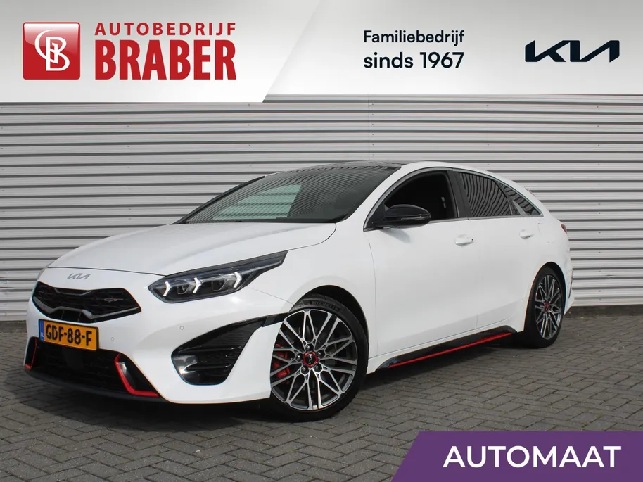 Kia ProCeed 1.6 T-GDI GT | BTW Auto | 204PK! | Stuur-/stoelverwarming | Schuifdak | Camera | Stoelgeheugen | LED | Dodehoek detectie | Zeer nette auto | 1e eigenaar |
