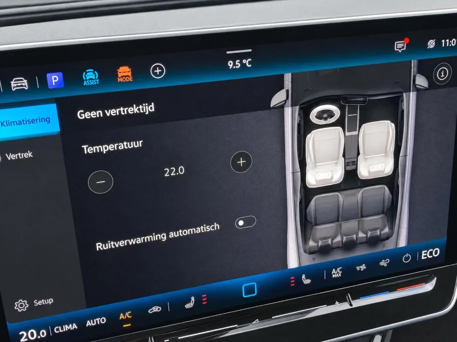 Volkswagen ID.7 Tourer Pro 77 kWh 210kW/286PK · Trekhaak · 360°Camera · Stoel- stuur- & voorruitverwarming · Garantie t/m 16-10-2027