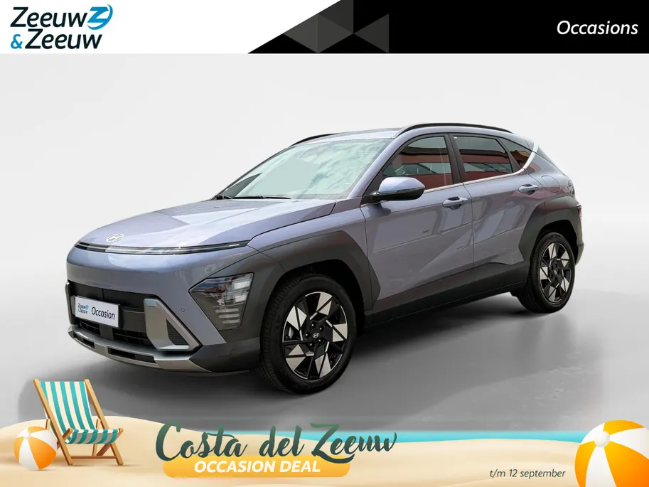 Hyundai Kona 1.6 GDI HEV Comfort Smart | Stuur-/ Stoelverwarming | Climate Control | Navigatie | Achteruitrijcamera | Parkeersensoren voor en achter | Apple Carplay/ Android auto |