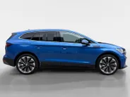 Škoda Enyaq iV 80 | Elektrisch verstelbare stoelen incl. geheugenfunctie | Stoel- en stuurverwarming | Elektrisch bedienbare achterklep | Lederen bekleding | Achteruitrijcamera | Parkeersensoren voor- en achter | Apple/Android Carplay