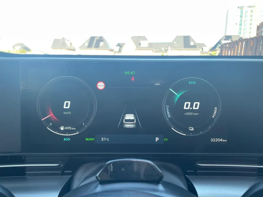 Hyundai Kona 1.6 GDI HEV Premium Sky *Automaat*Navi+360Camera*Schuif/kanteldak*Climate Control*Stoeverwarming/ventilatie*Adapt. Cruise Control*VOL OPTIES!