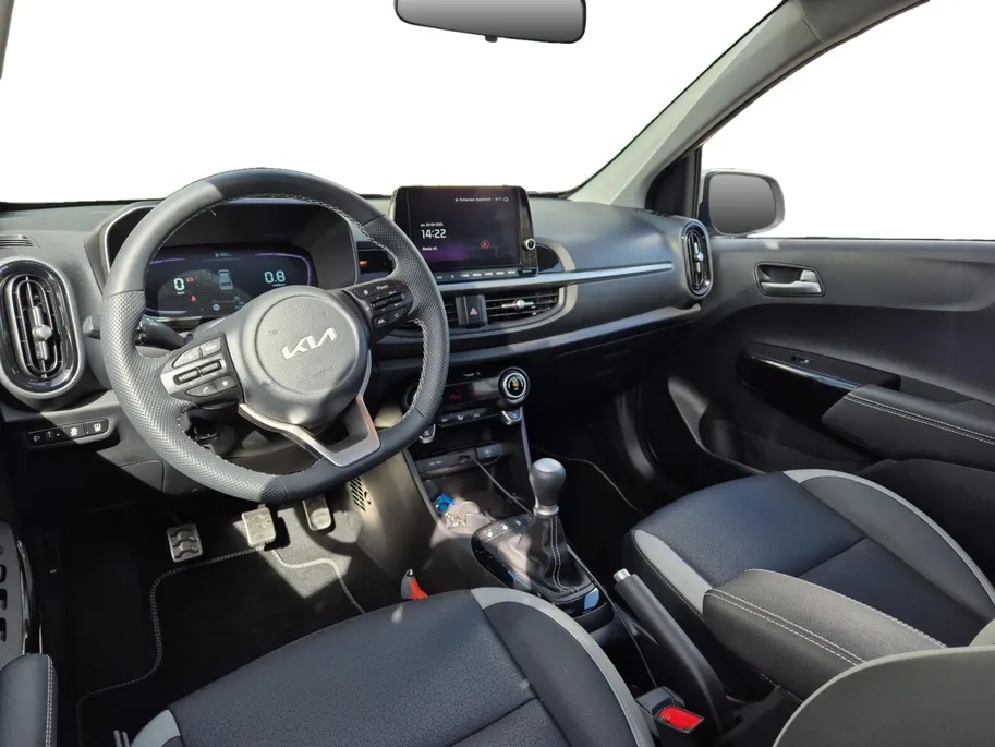 Kia Picanto 1.0 GDi GT-Line | Airco | Navi | Camera | Schuifdak | Leder | Stoelverwarming | Stuurverwarming |