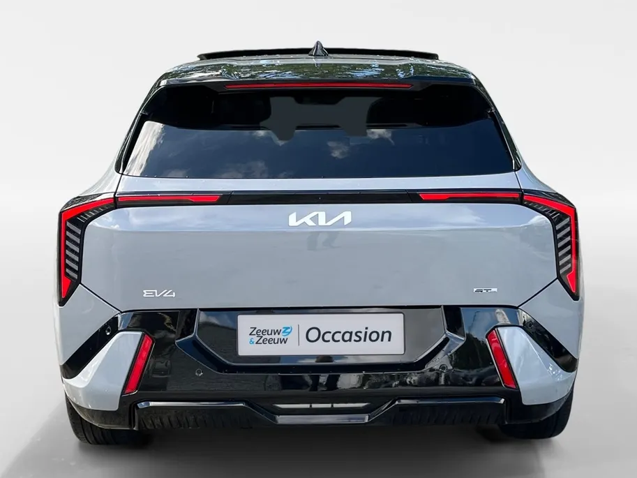 Kia EV4 GT-PlusLine 81.4 kWh | *584 WLTP* | *Meest Luxe uitvoering* | 360° Camera | Harman/Kardon Audiosystem | Schuif-/Kanteldak | Stoelverwarming-/Ventilatie | Memory Seats