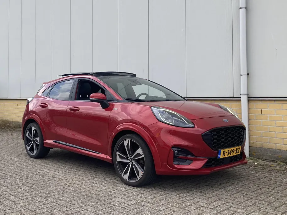 Ford Puma 1.0 EcoBoost Hybrid 155 pk ST-Line X Panoramadak - Winter Pack, Elektrische achterklep - Bliss