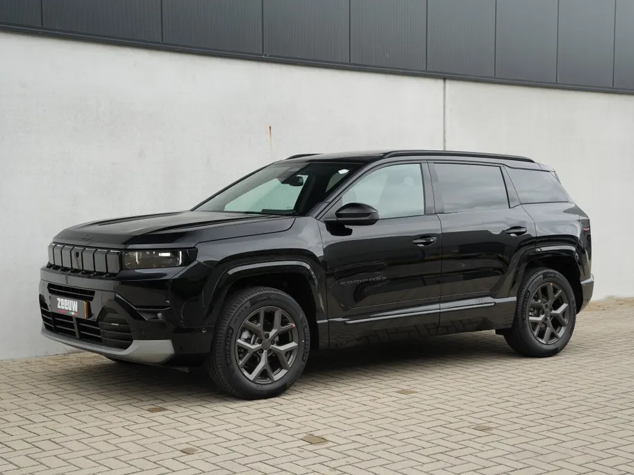 Jeep Compass 1.2 e-Hybrid 145 PK First Edition | Schuifdak | Premium | 360cam