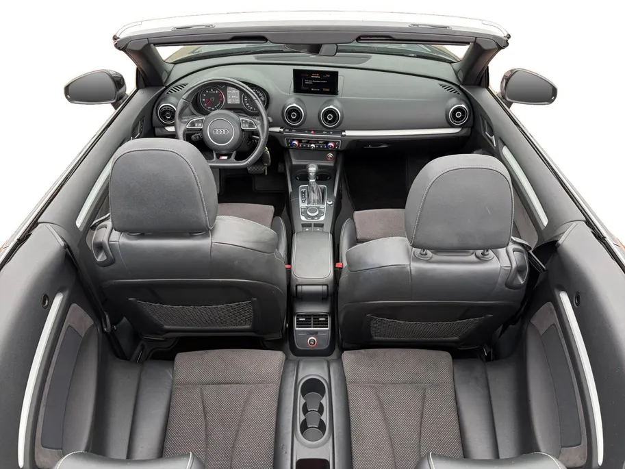 Audi A3 Cabriolet 1.4 TFSI CoD Sport Pro Line S *Automaat*Navigatie*Parkeersensoren*Climate Control*Cruise Control*Stoel/nekverwarming*All Season Banden*LM. Velgen*Zeer nette auto!