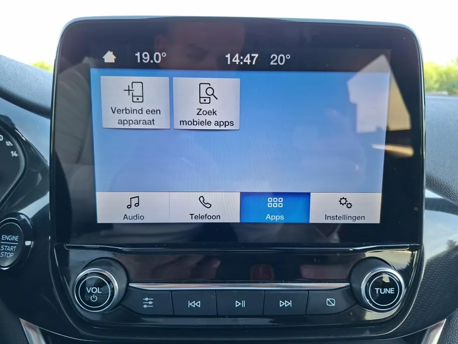Ford Fiesta 1.0 EcoBoost Hybrid ST-Line 125PK | Winter Pack | Keyless Entry | Privacy Glass | Climate Control | Apple Carplay/ Android Auto | Parkeersensoren