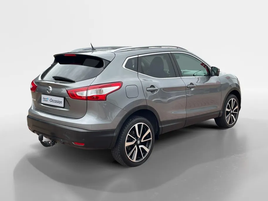 Nissan QASHQAI 1.2 Tekna *Automaat*Navi+360Camera*Climate Control*Stoelverwarming*Panoramadak*Trekhaak*LM.Velgen*Lederen bekleding*Zeer nette auto!