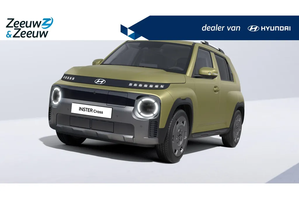 Hyundai Inster Cross Sky Plus 49 kWh | 0,99% RENTE MOGELIJK! | VAN € 33.785,- VOOR € 31.775,- | Private lease vanaf 320 ,- PM |