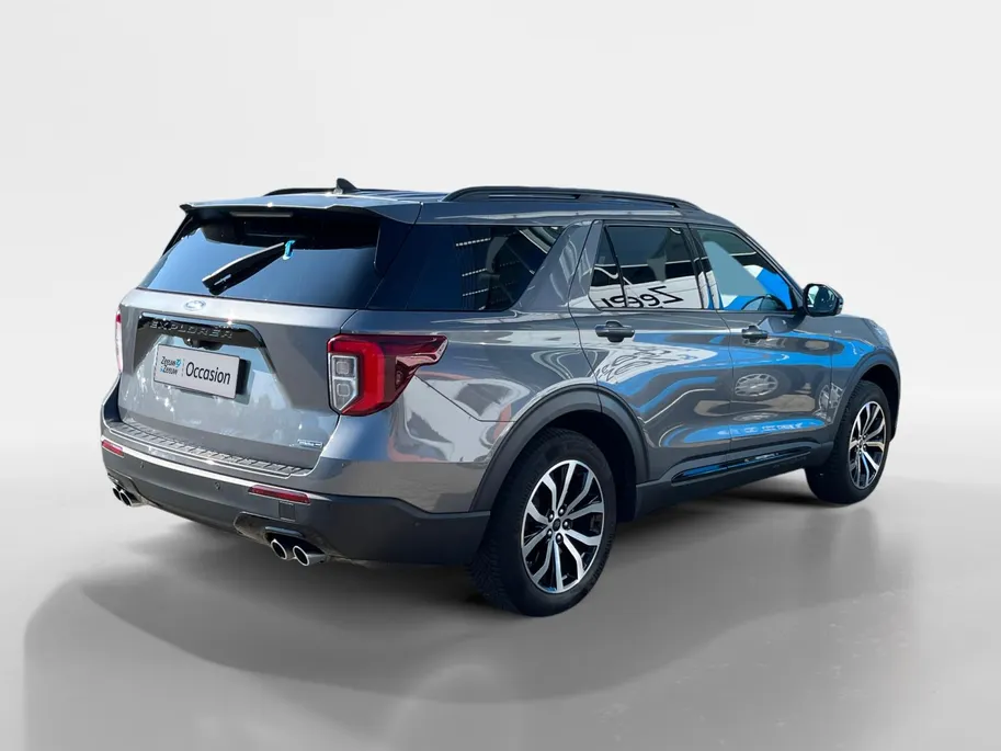 Ford Explorer 3.0 V6 EcoBoost PHEV ST-Line |7 persoons| Allweatherbanden| Apple Carplay/Android Auto|Rondomzicht camera| panorama-dak|12 Maanden Bovag garantie|