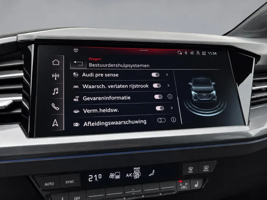 Audi Q4 Sportback e-tron 45 S Edition 82 kWh 210kW/286PK · Leder · Stoelverwarming · Navigatie · Apple/Android Car Play ·